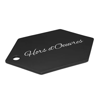 Image of Premier Housewares Wooden Board Cheese Boards Engraved Stoneware and Wine Personalised Gift Set H1 x W31 D20