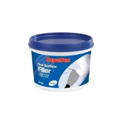 Image of ARA CHOICE SupaDec 600g White Fine Surface Filler Multi Purpose Ready Mixed Tub Super Smooth Dries Easy to Sand Suitable For Interior &amp; Exterior Use