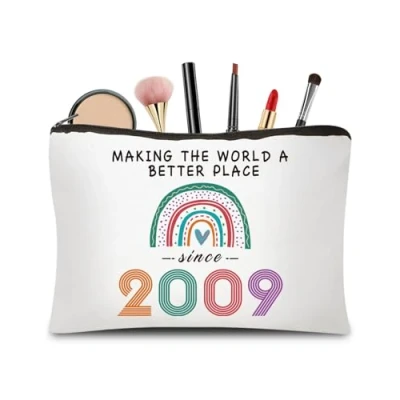 Image of Birthday Gifts for Women Gift Rainbow Cosmetic Bags (2009)
