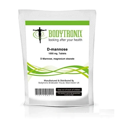 Image of Bodygenix D Mannose 1000mg Tablets High Strength UTI Treatment Immune System Support Vegan Food Supplement 60 2 Month Supply