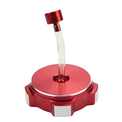 Image of GOOFIT Racing Gas Tank Cap Replacement for SSR Thumpstar TTR Lifan BSE Kayo Taotao Kazuma Coolste Roketa Dirt Bike Motorcycle Pit Red