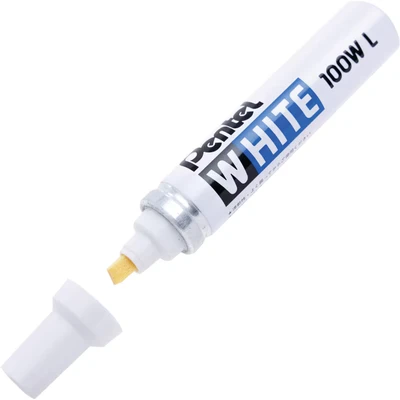 Image of Pentel X100WL Large White Pigment Marker