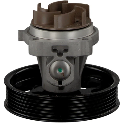 Image of 1538706 Water pump FEBI BILSTEIN 39884 Cast Aluminium with seal ring Plastic VAUXHALL: Combo Mk3, Corsa Astra Mk6, FIAT: 500 Hatchback