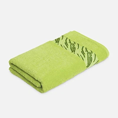 Image of frottana Shadow hand towel 50 x 100 cm, 100% cotton, wild lime