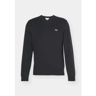 Image of Lacoste Essential CREW NECK Jumper, Men&#039;s, Size: 3XL, Navy blue