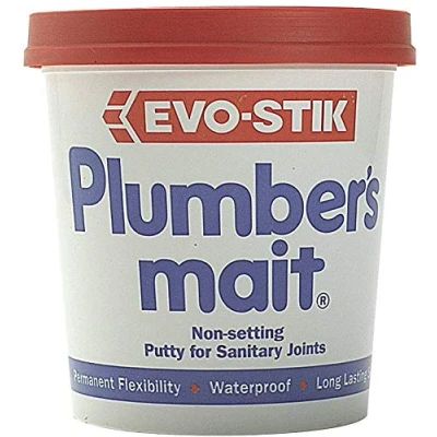 Image of 3 x EVO STIK 750g PLUMBERS MAIT Non Setting Putty Quick Leak Repair 30812666