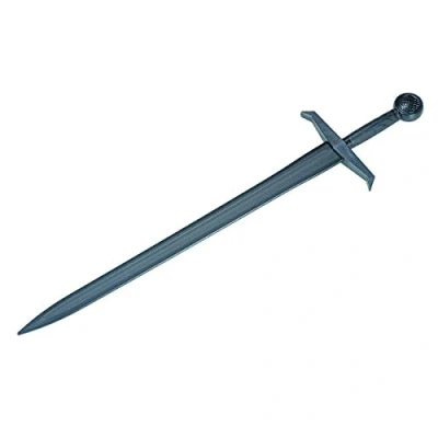 Image of Martial Arts Black Polypropylene Full Contact Knights Templar Sword 38.5&quot;