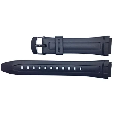 Image of Casio Watch Strap Resin Band black AW 80 82, strap,