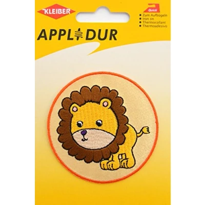 Image of Kleiber 7 cm &quot;Lion&quot; Iron On Cloth Patch