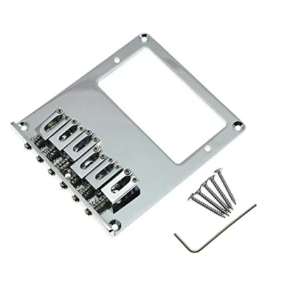 Image of KAISH Tele Bridge Humbucker Guitar for Telecaster/Tele Chrome