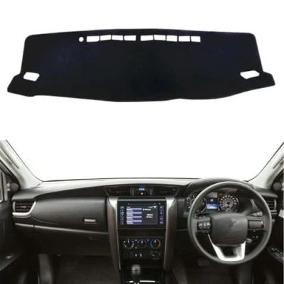Image of joysperous Car Dashboard Cover Anti Scratch Dash Interior Covers For Toyota Fortuner SW4 2016 2017 2018 2019 2020 2021 2022 2023