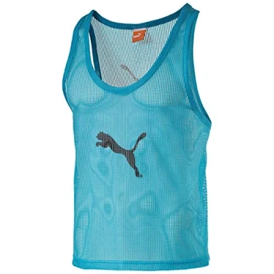 Image of PUMA Men&#039;s Training Bib, Fluo Blue, M