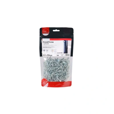 Image of 3x TIMCO Drywall Screws PH Bugle Self Drilling Zinc 00032PSDDB Pack of 400