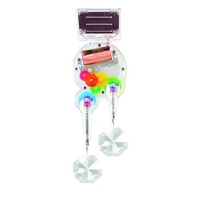 Image of KIKKERLAND Solar Powered Double Rainbow Maker with Crystal, Multicolor, 1 EA, One Size
