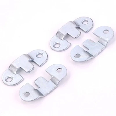 Image of Pack of 4 Mini Flush Steel Mounts Photo Frame/Headboard Mount Hangers