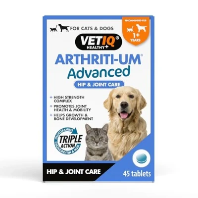 Image of VetIQ Arthriti UM Advanced Hip &amp; Joint Care (45 Tablets)