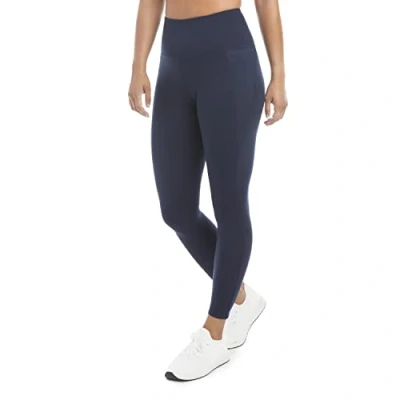 Image of Danskin Women&#039;s High Rise Bonded 7/8 Leggings, Neo Navy, S