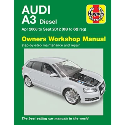 Image of Audi A3 Diesel (Apr 08 Sept 12) Haynes Repair Manual (Paperback)