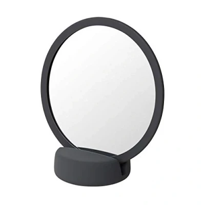 Image of Blomus 69160 Cosmetic Mirror Sono Magnet Grey 17 x 9 18.5 cm