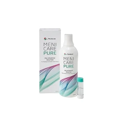 Image of Menicare Pure Multipurpose Solution 250 ml for All Gas Permeable Contact Lenses