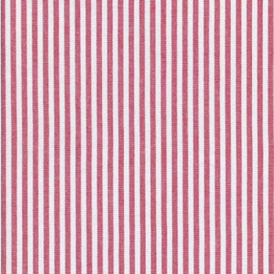 Image of Textiles français Marine stripe Fabric (red &amp; white) mini design French Woven Cotton 150 CM / 59&quot; Wide Per Half Metre Length Increment*