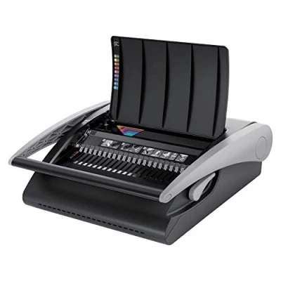 Image of GBC CombBind C210 Binding Machine, 25 Sheet Punching Capacity, 450 A3, A4 and A5, Black, 4401846