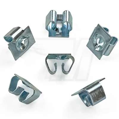 Image of 10 x cover heat shield mounting clip, N10327102