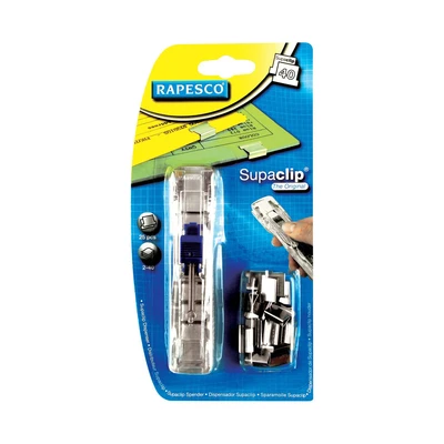 Image of Rapesco Supaclips 40 Dispenser RC4025SS