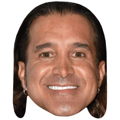Image of Scott Stapp (Smile) Celebrity Mask, Flat Card Face, Fancy Dress Mask
