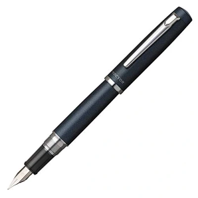 Image of PLATINUM Procyon PNS 5000#50 Fountain Pen/Nib Size: M Medium/Deep Sea/Handmade/with Gift Box/Fountain Pen