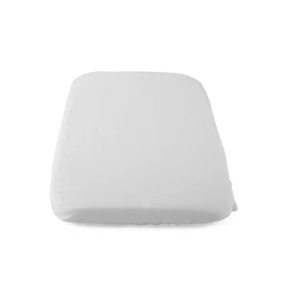 Image of Chicco Next2Me Terry Mattress Protector, White Protects &amp; Covers Mattress, Water Resistant, Machine Washable