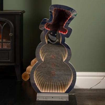 Image of 60cm LED Infinity Light Snowman