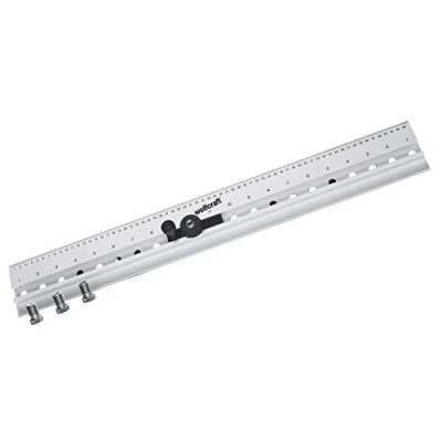 Image of wolfcraft Dowelling jig I 4650000 Multifunctional Drill Gauge for Dowel Joints and Rows of Shelf Support Holes