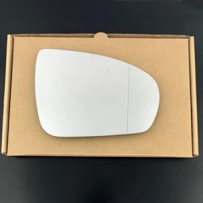 Image of Stick on Wide angle Wing Mirror Glass fits Mercedes CLC Reg 2008 to 2011 right driver Side