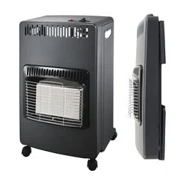 Image of 4.2KW CALOR GAS PORTABLE CABINET 3 HEAT WITH REGULATOR HOSE HEATER FIRE BUTANE