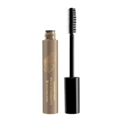 Image of Max Factor Masterpiece Divine Brow Lamination Gel 002 Light, 2 Sided Applicator, Salon Like Lamination, Combs &amp; Lifts, Non Crunchy But Strong Hold, Eye Lift Effect, Ultimate Precision