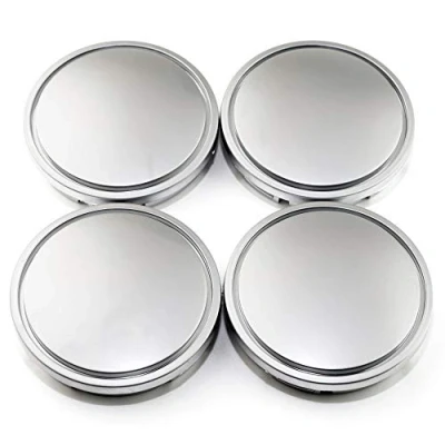 Image of RhinoTuning 4 PCS 56 mm Wheel Center Caps Compatible with Subaru Outback Gen5 wheels 18&quot; rim diameter scion rims 17&quot;, OD: / 2.2&quot; ID: 53 2.09&quot; Chrome Hub Trims