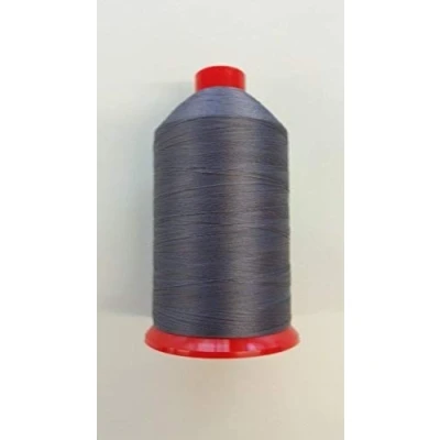 Image of Strong Bonded Nylon Sewing Thread 60s Rot Proof Grey Large 5000m Spool