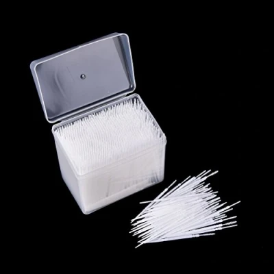 Image of 1100Pcs Disposable Plastic Toothpick Dental Picks Portable Practical with Clear Case