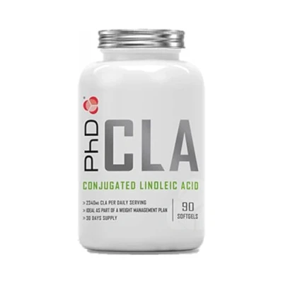 Image of PhD Nutrition CLA Conjugated Linoleic Acid, Weight Management Tablet, Natural from Safflower Oil, 90 Softgels (30 Day Supply)