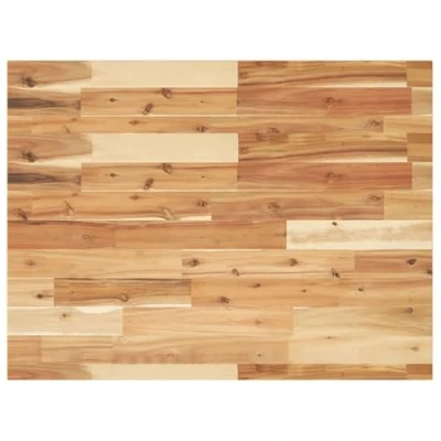 Image of vidaXL Table Top Rectangular 80x60x2 cm Solid Wood Acacia