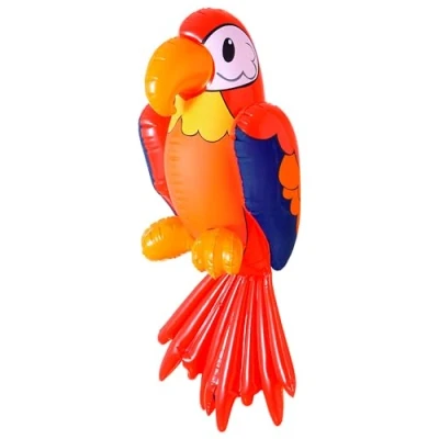 Image of Inflatable Parrots 60cm Props &amp; Theme Blow Up Party Decoration for Fancy Dress Accessory