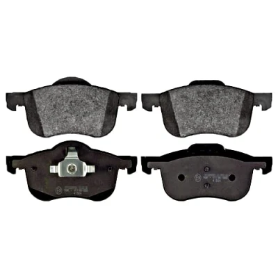 Image of 272401, 274335, 30648385, 30648387, 31262503 Brake pad set BLUE PRINT ADF124223 Front Axle with piston clip VOLVO: V70 2, S60 I, XC70 I Cross Country