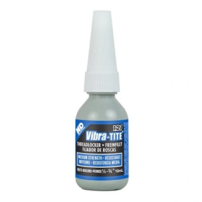 Image of Vibra TITE 12110 121 Medium Strength Removable Anaerobic Threadlocker, 10ml Bottle, Blue