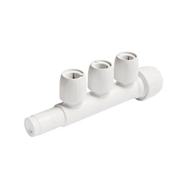 Image of Hep2O 22mm x 15mm 3 Port Closed Manifold