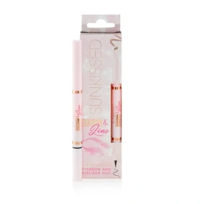 Image of Sunkissed Brow &amp; Line Eyebrow Pencil and Eyeliner Duo Light/Med