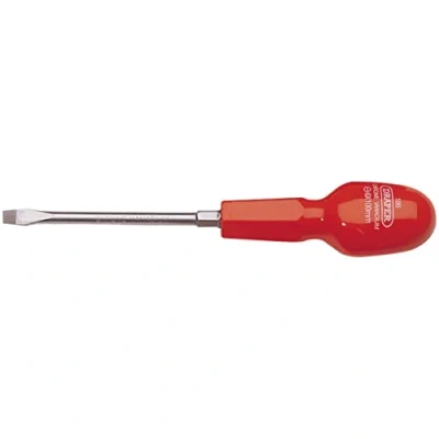 Image of Draper Plain Slot Cabinet Pattern Screwdriver, 6 x 100mm