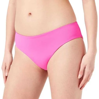 Image of Hurley Women&#039;s Solid Full Bottom Bikini Panties, Dragonfruit, S