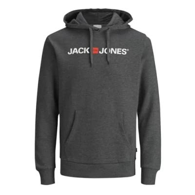 Image of JACK &amp; JONES Male logo hoodie, L