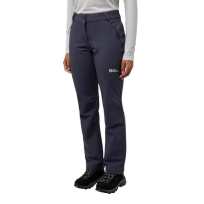 Image of Jack Wolfskin Women&#039;s Activate Thermic Pants W Hiking Trousers, Graphite, 19 Kurz